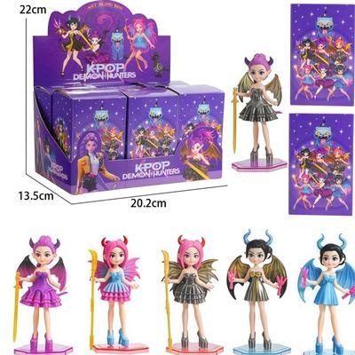 Anime Kpop Chasseur de Démons Boîte Aveugle Démontage Amusant Sac Aveugle Petite statue Modèle Périphérique Décoration de Bureau Boîte Aveugle cadeau