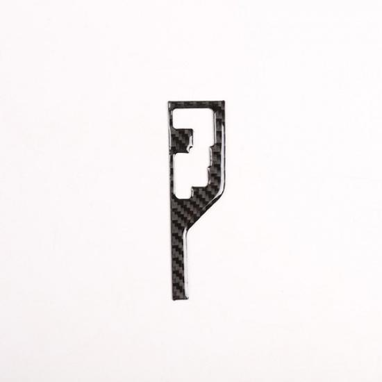 Real Carbon Fiber Gear Shift Panel Trim Decor Sticker For Toyota Tacoma 16-20