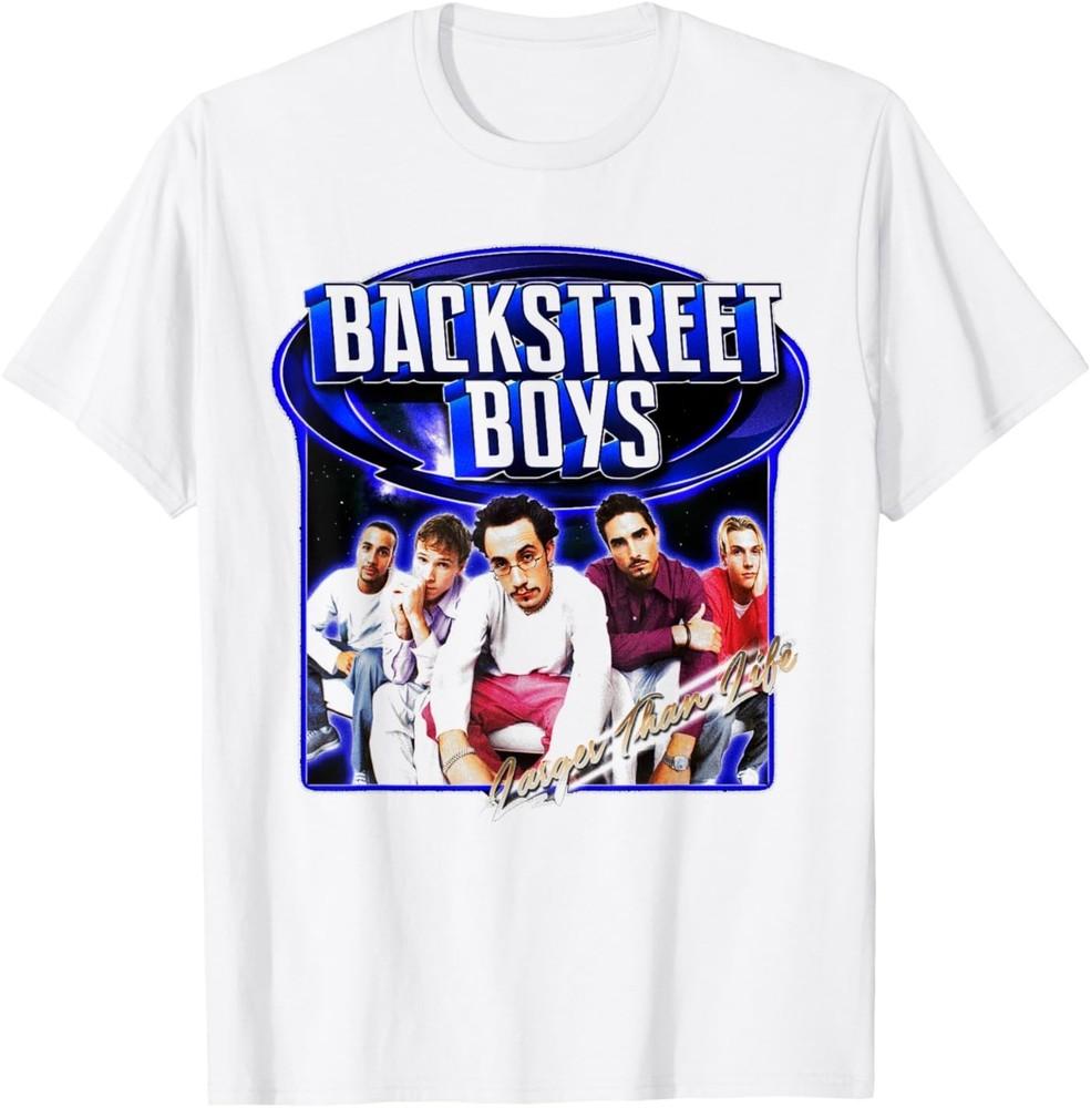Larger Than Life On White T-Shirt S