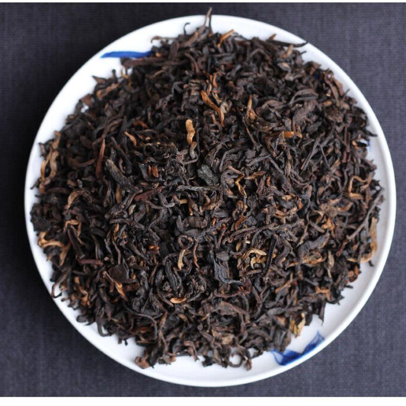 2023 YUNNAN LAOTONGZHI PU'ER TEA Loose Puer Tea Ripe Haiwan Tea 500g/1.1lb
