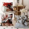Fashion Floral Woman Portrait Lucky Dragon Pillow Cover Sofa Cushion Cover Home Room Decoration Children Gift