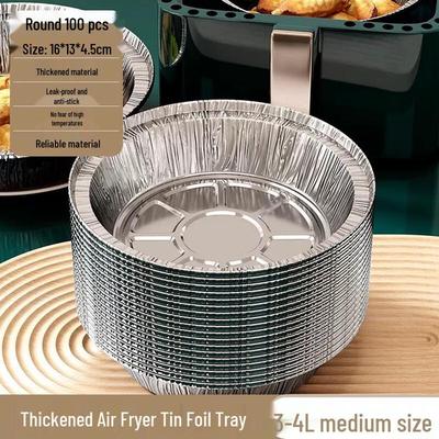 Food Grade Air Fryer Aluminum Foil Trays