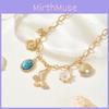 Floraler Schmuck Halskette Mit Sonnenblumen Anhänger Für Damen Sommer