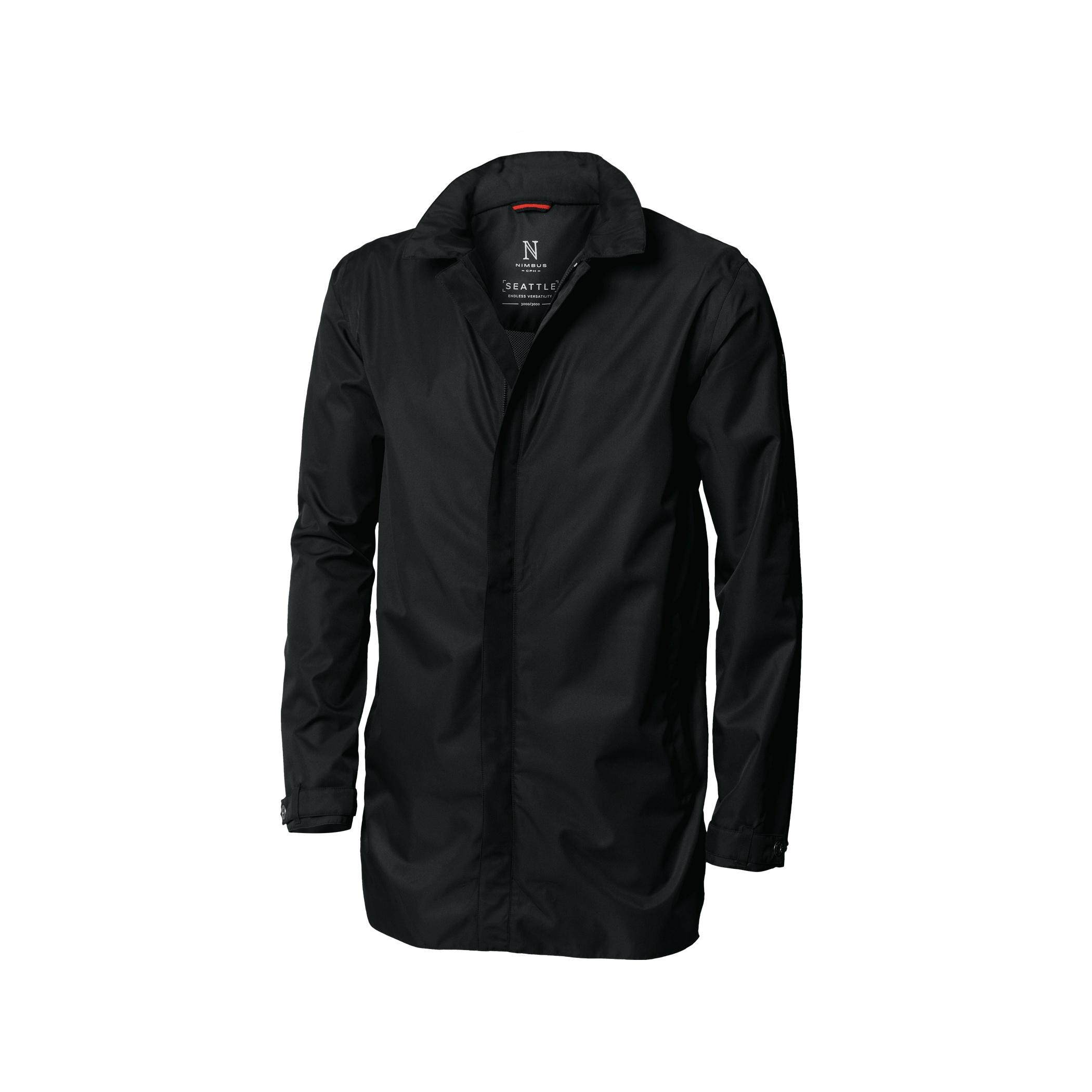 Nimbus Seattle wasserdichter Business-Mantel für Herren 4XL schwarz