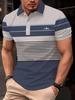 Printed Design – Not Textured Summer Men'S Casual Breathable Short-Sleeve T-Shirt, Men'S Clothing for Casual Summer Golf And Everyday Wear, Featuring