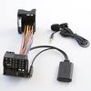 Headunit Install Full Harness Plug Cable Wireless Microphone Adapter for CD30 CDC40 CD70 DVD90 Seamless Sound Experience