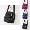 Oxford Fabric Small Shoulder Bag For Women With Zipper Closure For Daily Use