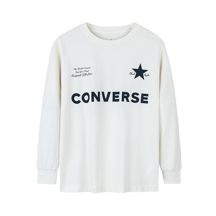 Converse T Shirt Classical Style White Children Aged 3 7 Years Old CV2432166PS-001 4