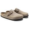 Birkenstock Boston No Special Function Closed Toe Slippers Unisex Light Coffee 1018147