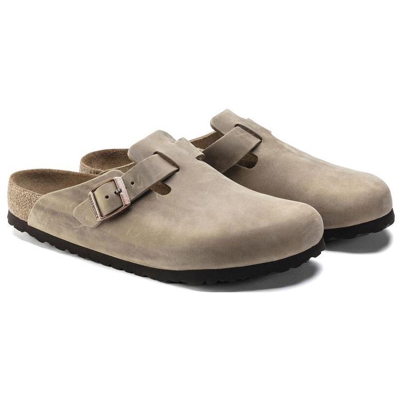 Birkenstock Boston No Special Function Closed Toe Slippers Unisex Light Coffee 1018147