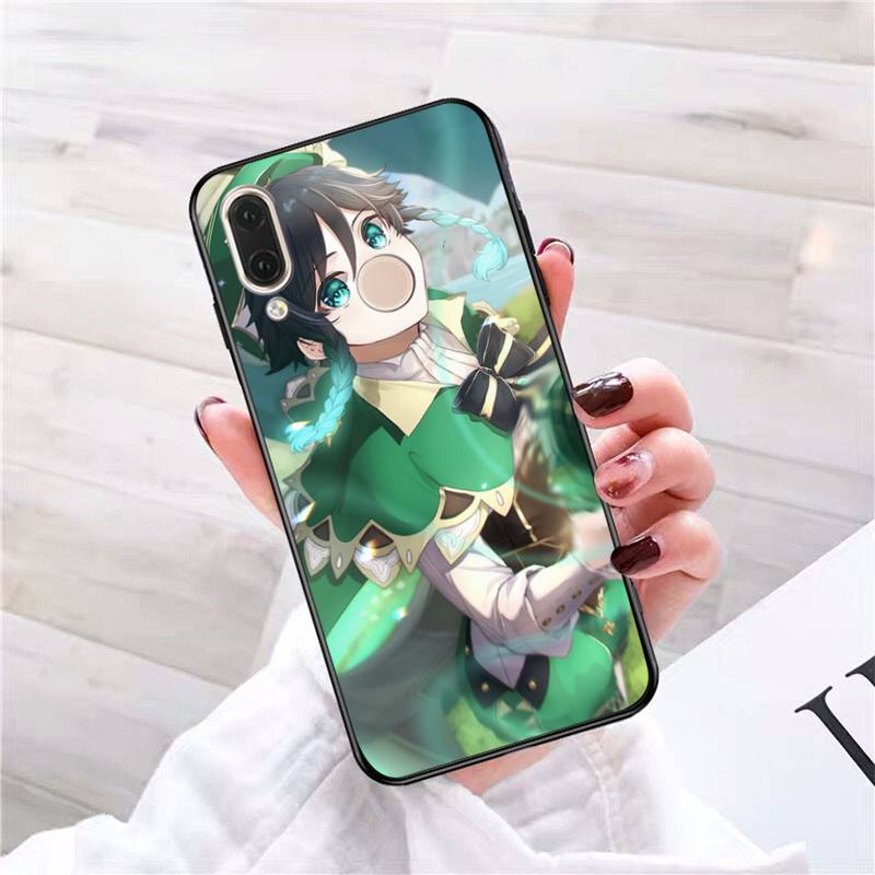 Genshin Impact Venti-Telefonhülle für Redmi 9A 8A 6A Hinweis 9 8 10 11S 8T Pro Max 9 K20 K30 K40 Pro PocoF3 Note11 5G-Hülle