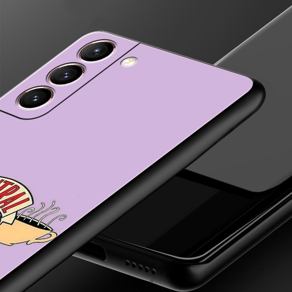Friends Phone Case for Samsung Galaxy S26 S25 S24 S23 S22 S20 S21 FE Ultra S25 Edge Plus 5G Soft TPU Cover Fundas Capa Coque Bag