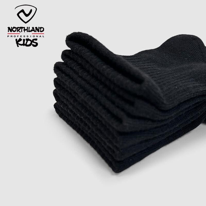 NORTHLAND Boys' Athletic Ankle Socks (3-Pack)
