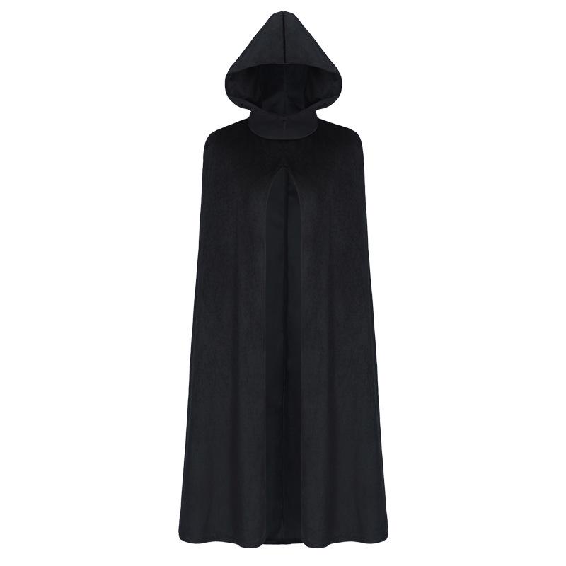 Sensenmann Zauberer Umhang Mittelalterliches Umhang Kostüm für Cosplay & Bühnenauftritt
