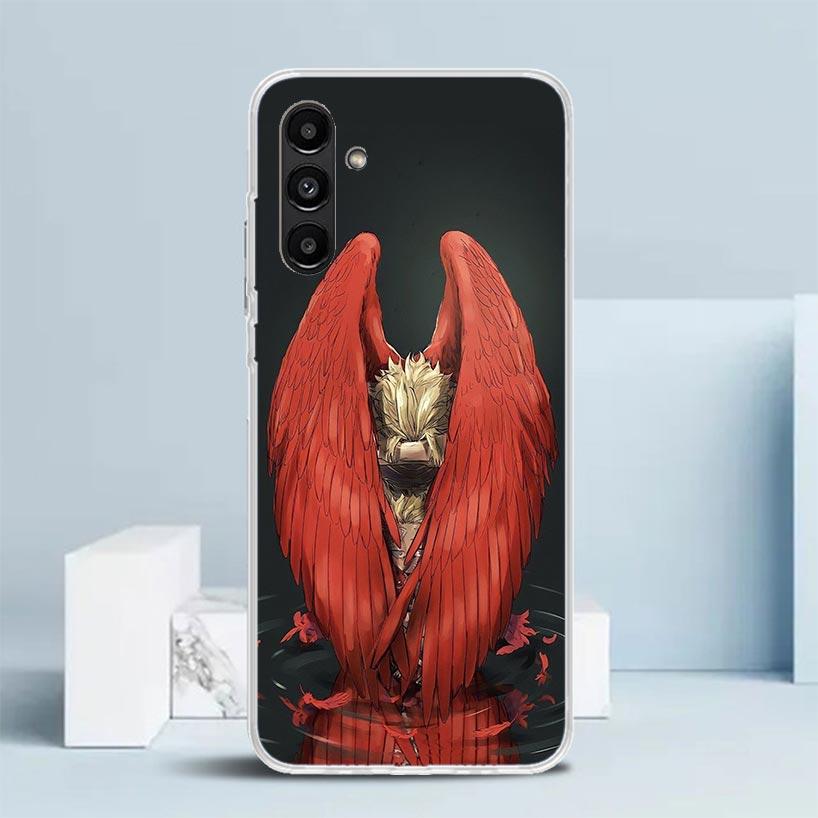 Hawks MHA My Hero A-Academy Phone Case For Samsung Galaxy A17 A37 A57 A16 A15 A14 A13 A56 A55 A54 A53 A36 A35 A34 A33 A26 A25 A2
