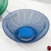 Nordic Style Double-layer Fruit Basket Iron Metal Fruit Tray Mesh Storage Tray  Houseware