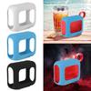 Silicone Case Cover Speaker Protective Cover Anti-Drop Speaker Shell Pouch Sleeve Skin Anti Scratch for JBL GO4 Portable Speaker