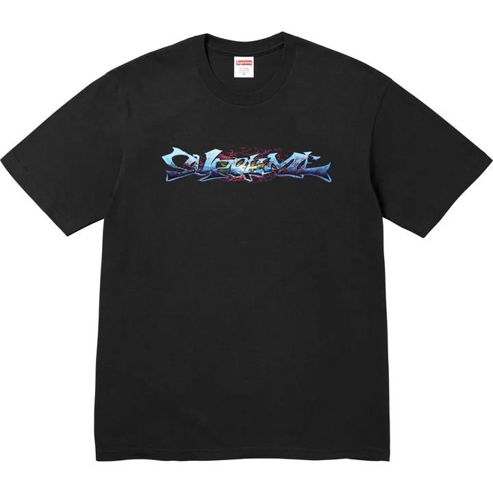 Supreme Tag Tee Black S