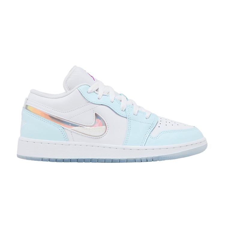 Jordan 1 Low SE Glacier Blue (GS) 38.5