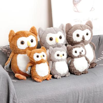 25/40cm Exquisite Anti-deformation Cartoon Doll Desktop Decoration Lovely Night Owl Plush Baby Toys Kids Girls Gift