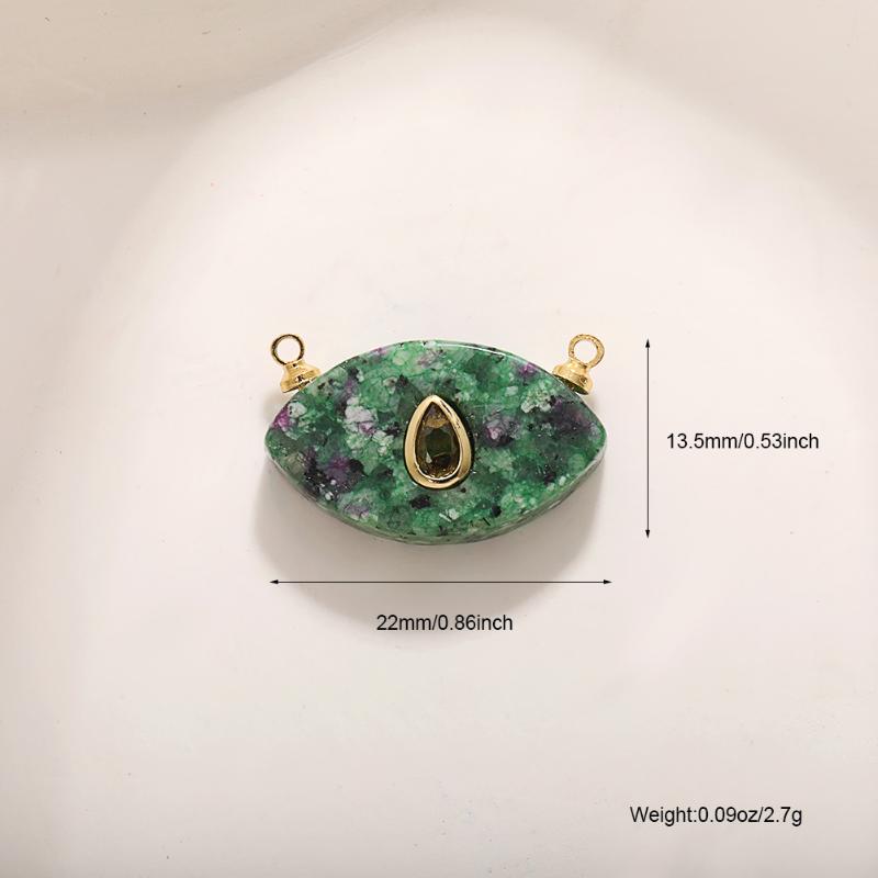 

1Pcs Zircon Gold Color Bling Diy Earring Necklace Bracelet Keychain Accessories Colored Stones For Jewelry Making Supplies