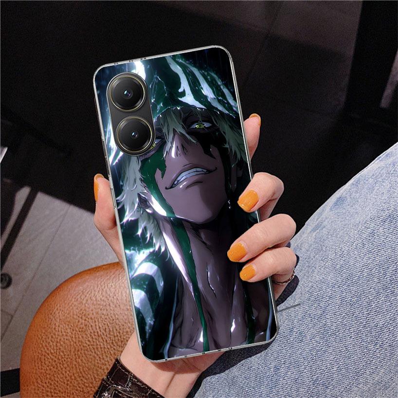 Bleach Kisuke Urahara Phone Case For Xiaomi Poco X7 X6 X5 Pro F7 Ultra Redmi 15C 15 13C 13 12C 12 10 10A 10C 9 9A 9C 9T Cover Po