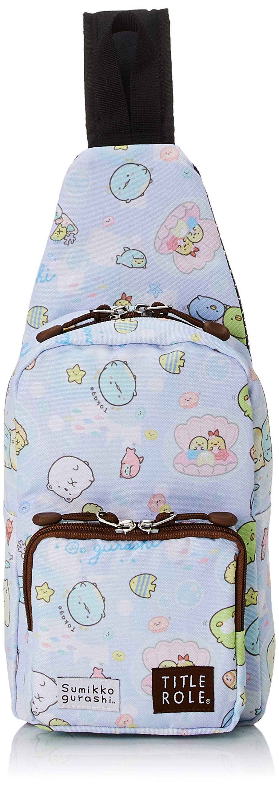 

Body Bag Kids Junior Sumikko Gurashi Friendly Vertical Type Compatible with Left and Right Shoulders Purple [Title Roll] фіолетовий