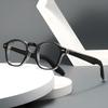 Anti Blue Light Square Small Frame High-Definition Reading Glasses European And American Fashionable High-End Presbyopia Glasses