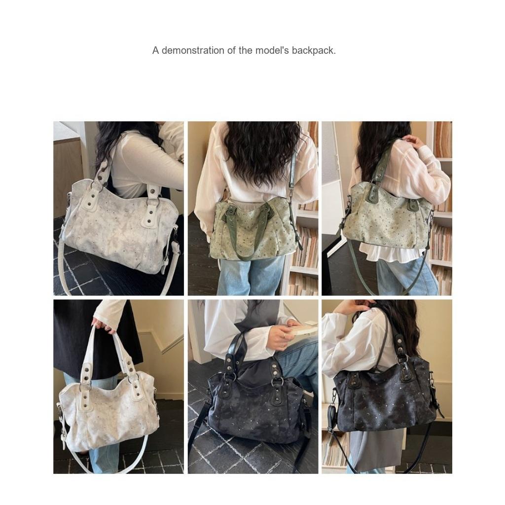 Xeie Thuk Shoulder Bag Women Large Capacity Adjustable Strap Daily Commute