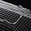 Stainless Steel Air Fryer Grill Mesh Basket Non Stick Tray for Oil Free Roasting and Crisping Home Cooking Accessory