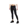 Nike High-Waisted Slim Fit Breathable Sports Fitness Leggings Women Bottoms Black DD5643-010