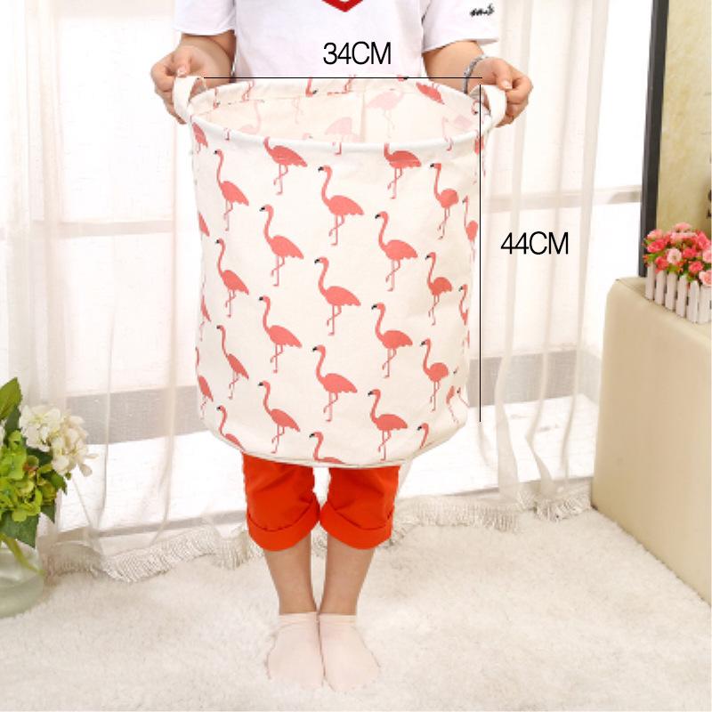 Foldable Laundry and Toy Storage Basket