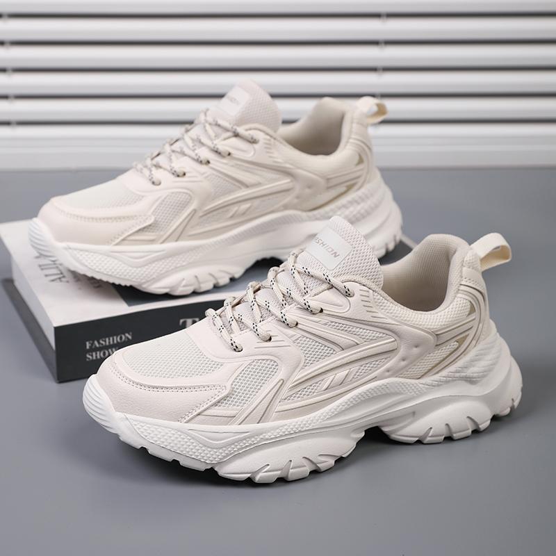 All-Season Women's Sports Shoes, Breathable Women's Sports Shoes, Thick-Sole Height-Increasing Women's Sports Shoes