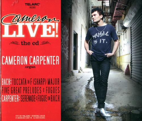 

CD CARPENTER, CAMERON - Cameron Live! -CD+DVD- TEL3198000 Telarc Internat 2010 US Classical Used