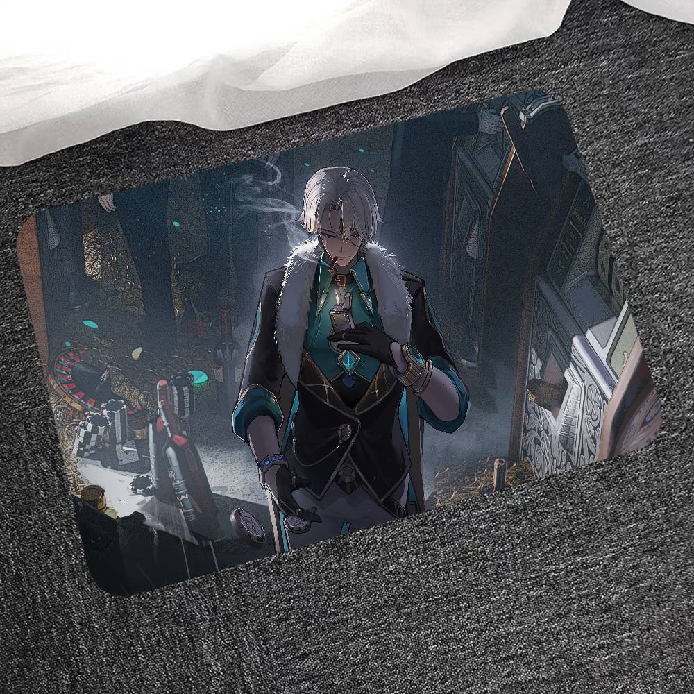 Game Character Aventurine Entrance Door Mat Nordic Style Home Doormat Bathroom-Toilet Mats Bedroom Hotel Decor Mat