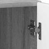 Nightstand Gray Sonoma 43 x 34.5 x 50 cm Engineered Wood