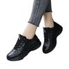 All black breathable and not tired feet soft-soled shoes New spring and autumn sports shoes
