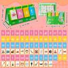 81-Sheet English Word Formation Education Cards for Children