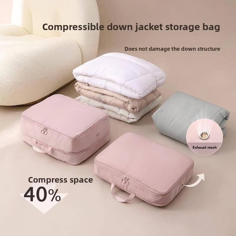 Blanket Storage Bag, Down Quilt Compression Storage Bag, Household Clothing Large-capacity Storage Gadget, Quilt Storage Bag