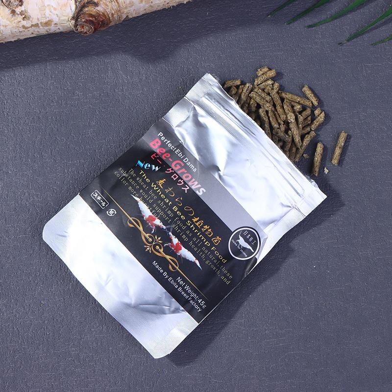 1 sáček 35G Krystalové krmivo pro červené krevety Přírodní špenát Směs složek Akvarijní nádrž Akvarijní krmivo pro krevety