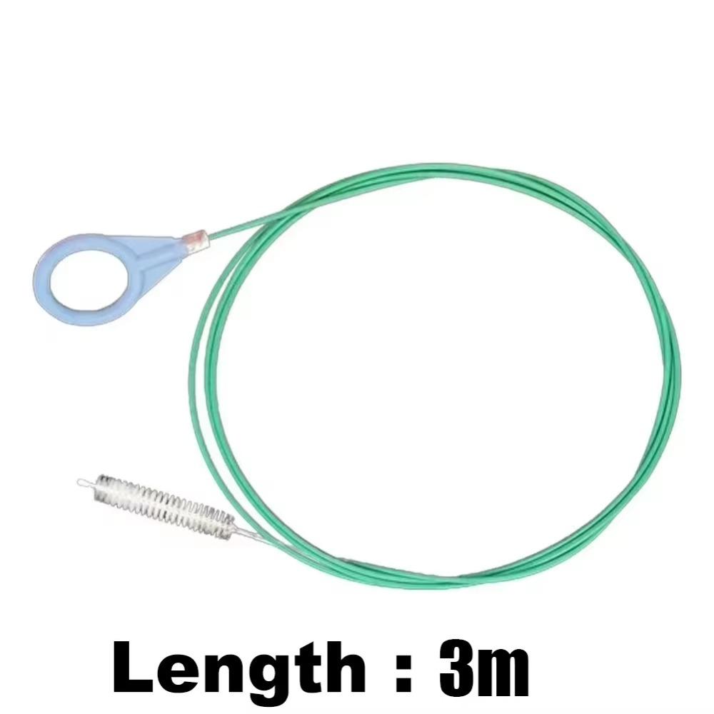 3m/5m/10m Car Drain Cleaning Brush Flexible Universal Car Pipe Tool Cleaner Car Door Drain Hole Cleaner