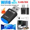 AX900 Driver-Free Wireless Network Card Dual-Band USB Network Card 900Mbps USB WiFi Dongle 2.4G&5GHz for Laptop Windows 7 10 11