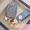 New TPU Car Remote Key Case Cover For 2022 2021 2020 Hyundai Sonata Nexo Santa Fe Tucson 4 Buttons Keyless Shell Fob Accessories