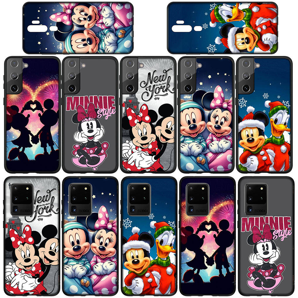 For iPhone 17 16 15 Xiaomi Poco F7 F8 X7 X6 C85 C75 C71 M8 Redmi Note 14 13 12 11 Pro Max 14C 13C 15C A4 Phone Case Poster Minnie Mickey Mouse Cover