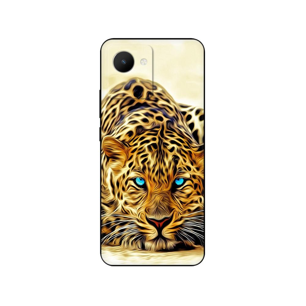 Für Realme C30 Hülle Rückseite für OPPO RealmeC30 4G C 30 Handyhülle Weiche Silikonhülle Schutzstoßfänger Funda Schwarze TPU-Hülle