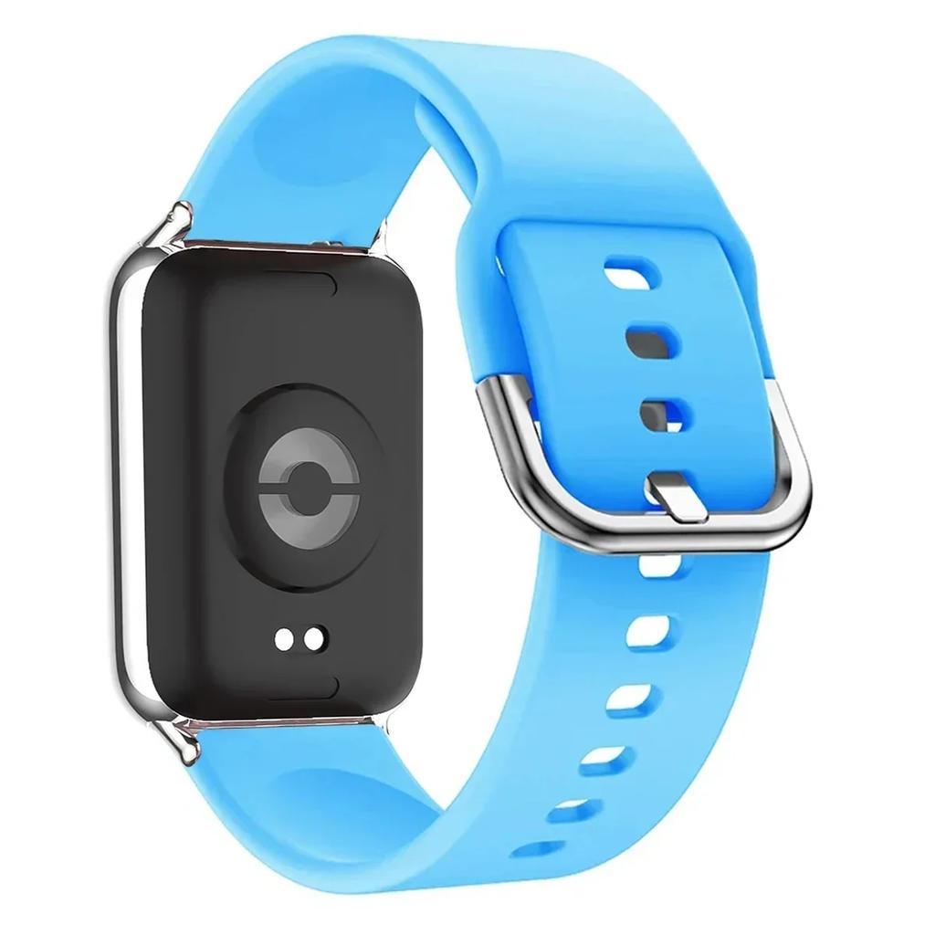 Silicone Strap For Redmi Watch 4 5 6 Replacement Women Men Sport Smart Watch WristBand Bracelet For Xiaomi Mi Band 9/8Pro Band