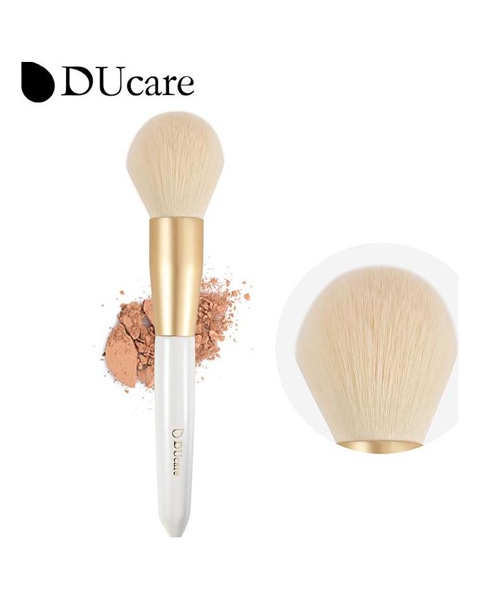 DUcare 14pcs Powder Makeup Brush Single Soft Nylon Hair White X1 Series For Eye Shadow Eyebrow Foundation Liquid Lip Brushes for Makeup