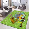 Halloween Cartoon Comedy Adventure Movie Scooby-Doo Carpet Is Suitable for Living Room and Bedroom Doormats Office Balcony Decorative Carpet V6
