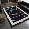 Nordic Style Geometric Carpet Minimalism Living Room Decoration Bedroom Rugs Office Area Non-slip Customizable Floor Mat Study