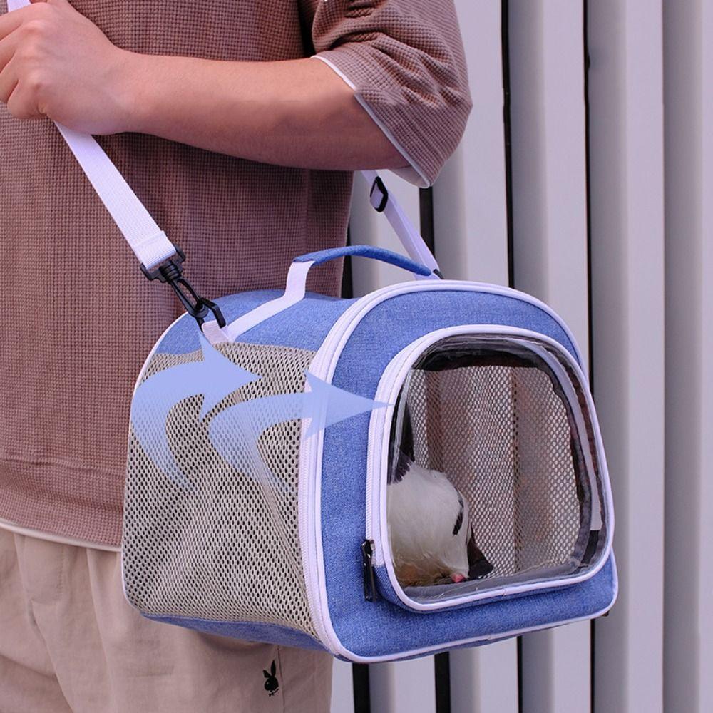 Breathable Small Pet Backpack Lightweight Pet Carrier Bag Parrot Pet Handbag  Outdoor
